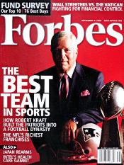 front cover of September 2005 Forbes magazine