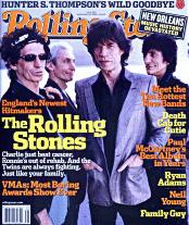 front cover of September 2005 Rolling Stone magazine