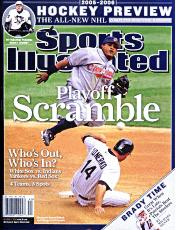 front cover of Sports Illustrated magazine October 2005